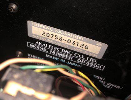 Akai-DP3200 Programmable Audio Patchbay